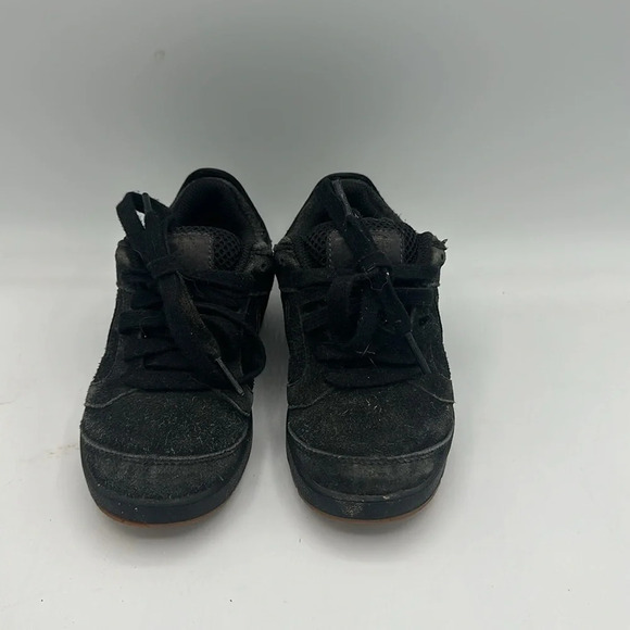 kids black suede & leather Nike Paul Rodriguez shoes size 11C - Picture 2 of 7